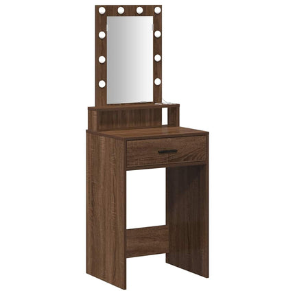 Table de Toilette Marron 50 x 41 x 140 cm Bois d'ingénierie