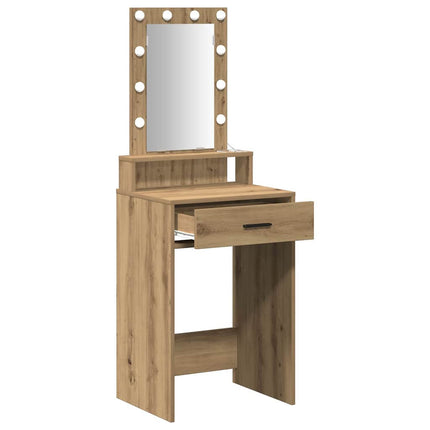 Table de Toilette Marron 50 x 41 x 140 cm Bois d'ingénierie