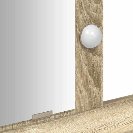 Table de Toilette Marron 100 x 41 x 140 cm Bois d'ingénierie