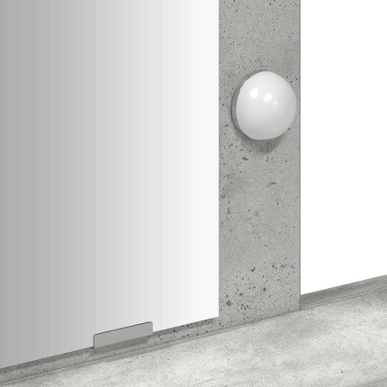 Table de Toilette Gris 100 x 41 x 140 cm Bois d'ingénierie