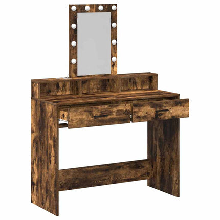 Table de Toilette Marron 100 x 41 x 140 cm Bois d'ingénierie