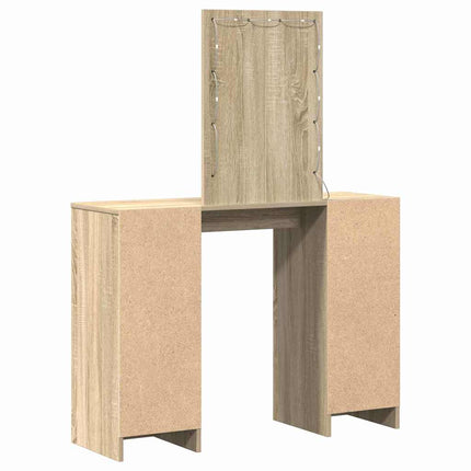 Table de Toilette Marron 102 x 33 x 135 cm Bois d'ingénierie