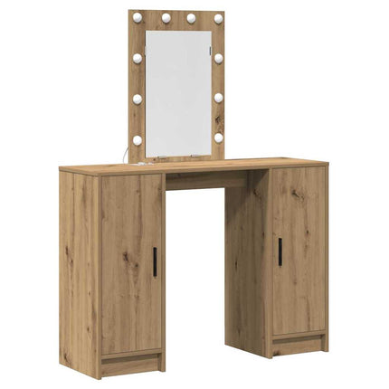 Table de Toilette Marron 102 x 33 x 135 cm Bois d'ingénierie