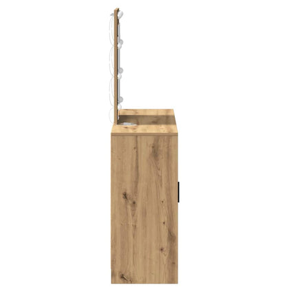 Table de Toilette Marron 102 x 33 x 135 cm Bois d'ingénierie