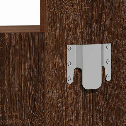 Table de Toilette Marron 83 x 40 x 70 cm Bois d'ingénierie