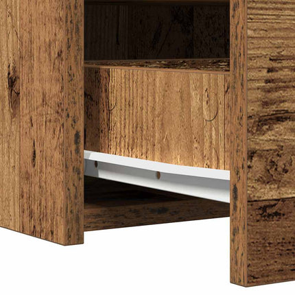 Table de Toilette Marron 83 x 40 x 70 cm Bois d'ingénierie