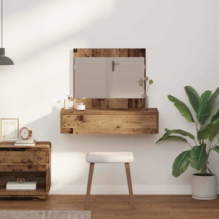 Table de Toilette Marron 83 x 40 x 70 cm Bois d'ingénierie