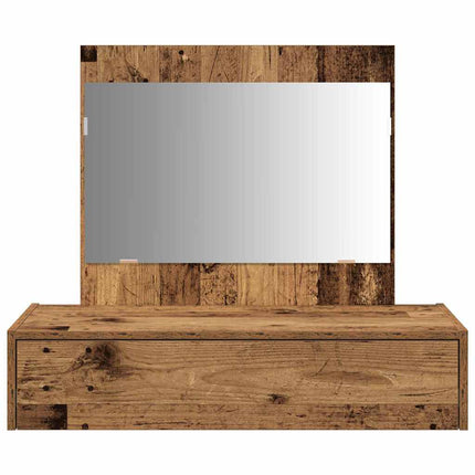 Table de Toilette Marron 83 x 40 x 70 cm Bois d'ingénierie