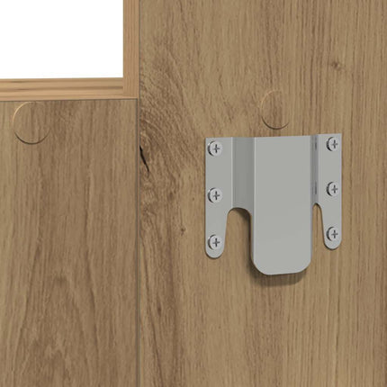 Table de Toilette Marron 83 x 40 x 70 cm Bois d'ingénierie