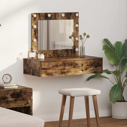 Table de Toilette Marron 83 x 40 x 70 cm Bois d'ingénierie