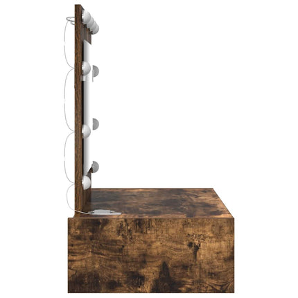 Table de Toilette Marron 83 x 40 x 70 cm Bois d'ingénierie