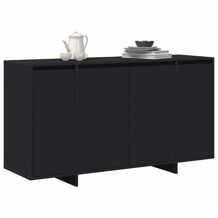 Buffet Noir 135 x 41 x 69 cm Bois d'ingénierie