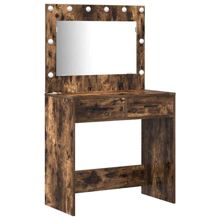 Table de Toilette Marron 78.5 x 41 x 135 cm Bois d'ingénierie