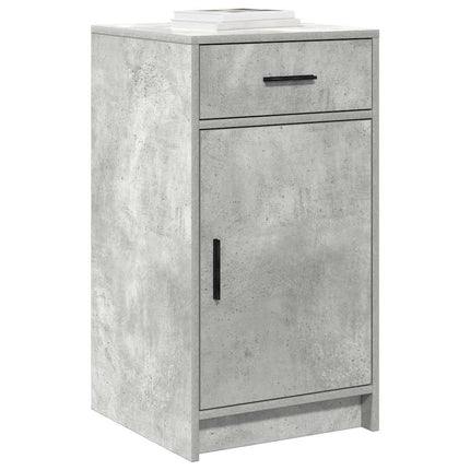 Table de Toilette 2 pcs Gris 50 x 41 x 135 cm Bois d'ingénierie