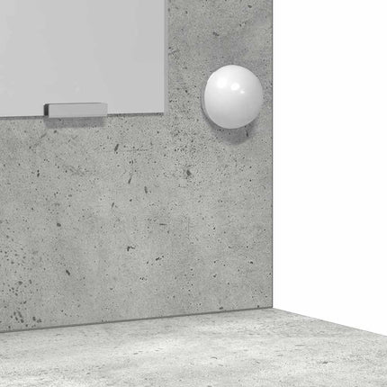 Table de Toilette avec tiroir 2 pcs Gris 78.5 x 41 x 135 cm