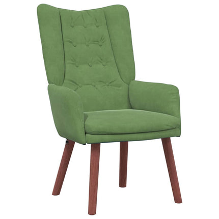 Fauteuil relaxant Vert clair 63 x 67 x 94 cm Velours