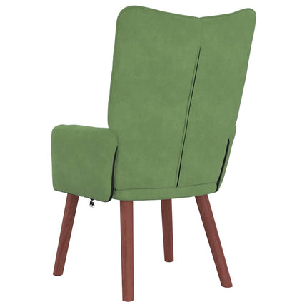 Fauteuil relaxant Vert clair 63 x 67 x 94 cm Velours