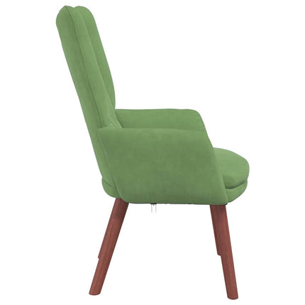 Fauteuil relaxant Vert clair 63 x 67 x 94 cm Velours