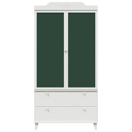 Armoire Tableau Noir avec tiroir Blanc Bois d'ingénierie