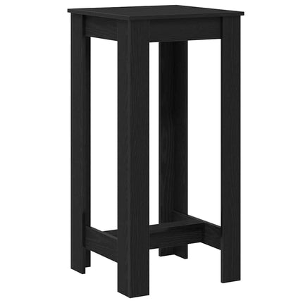 Table de bar Chêne noir 51 x 50 x 103,5 cm Bois d'ingénierie