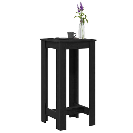 Table de bar Chêne noir 51 x 50 x 103,5 cm Bois d'ingénierie