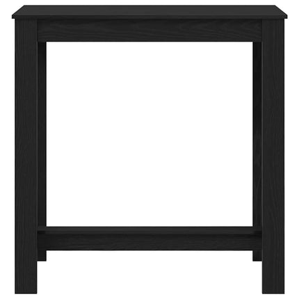 Table de bar Chêne noir 102 x 50 x 103,5 cm Bois d'ingénierie