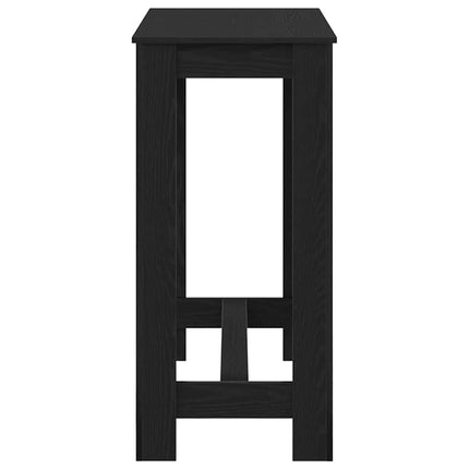 Table de bar Chêne noir 102 x 50 x 103,5 cm Bois d'ingénierie