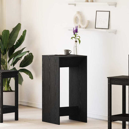 Table de bar Chêne noir 51 x 50 x 103,5 cm Bois d'ingénierie