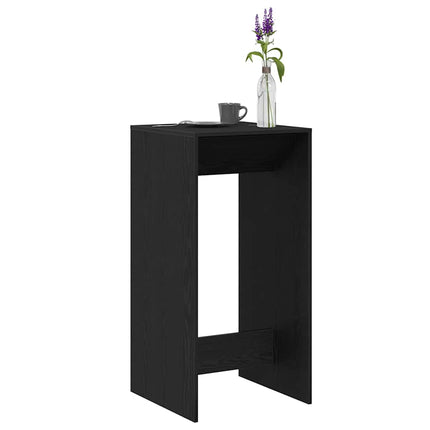 Table de bar Chêne noir 51 x 50 x 103,5 cm Bois d'ingénierie