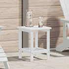Table d'appoint Adirondack Blanc 38 x 38 x 46 cm HDPE