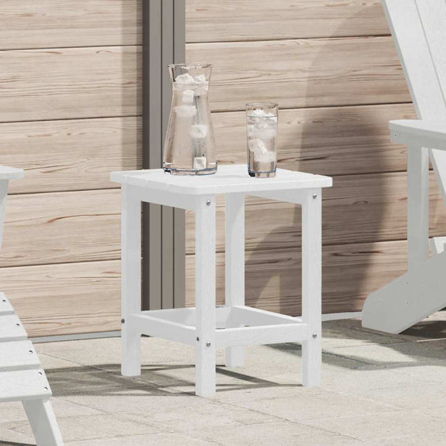 Table d'appoint Adirondack Blanc 38 x 38 x 46 cm HDPE