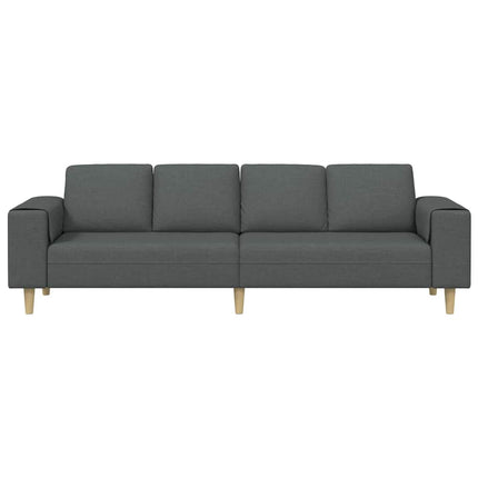 Ensemble de Canapés Gris foncé tissu