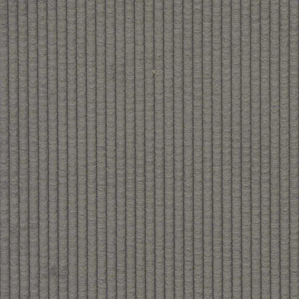 Sofa en tissu Gris clair 208 cm Tissu en velours côtelé