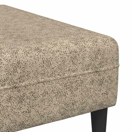 Ensemble de Canapés Gris clair Cuir suédé faux