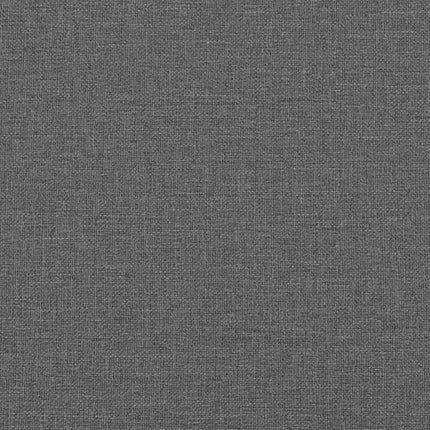 Sofa en tissu avec coussin Gris foncé 208 cm tissu