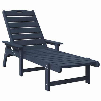 Mobilier de jardin lounge 3 pcs Bleu marine 38 x 38 x 46 cm