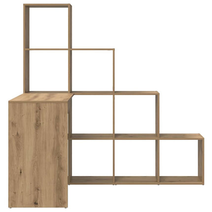 Bureau d'angle chêne artisanal 101.5 x 149.5 x 149.5 cm