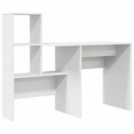 Bureau Blanc 131,5 x 50 x 106,5 cm Bois d'ingénierie