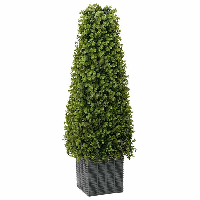 Arbre d'Eucalyptus Artificiel Vert 27 x 27 x 90 cm Plastique