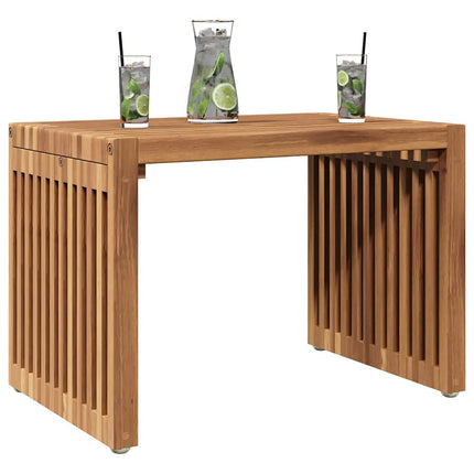 Table d'appoint de jardin Marron 50 x 32.5 x 35 cm