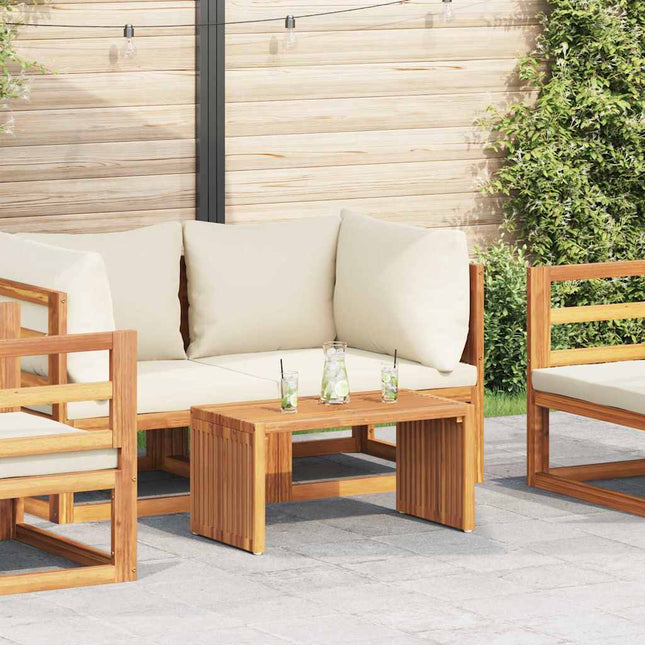 Table d'appoint de jardin Marron 70 x 37.5 x 35.5 cm