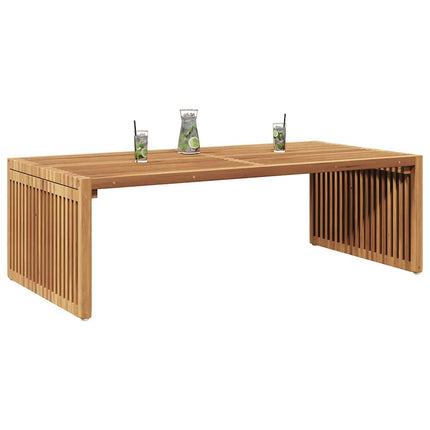Table d'appoint de jardin Marron 110 x 55 x 35.5 cm