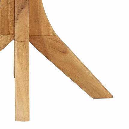 Table basse Marron 55 x 55 x 51 cm Bois de teck solide