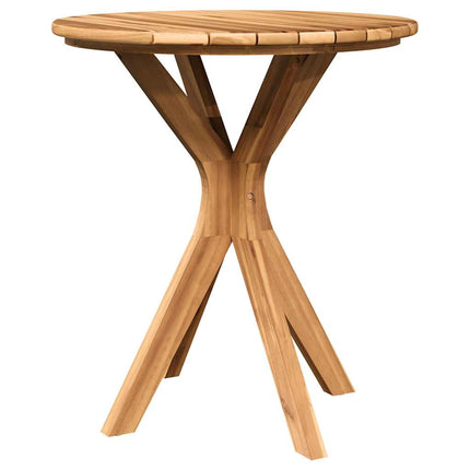Table bistrot Marron 70 x 70 x 75 cm Bois de teck solide