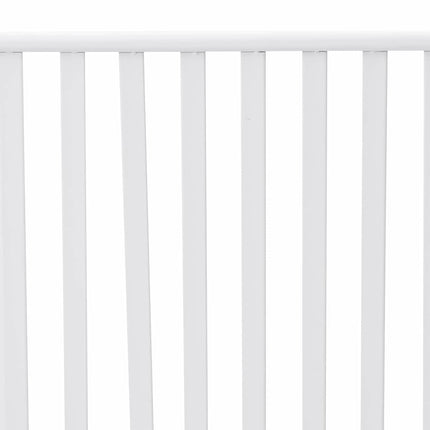 Banc de jardin Blanc 104 x 54 x 93cm Acier