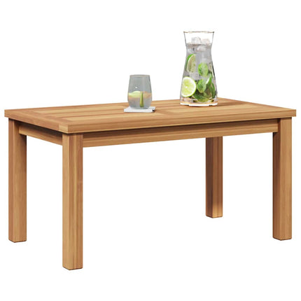 Table basse Marron 70 x 40 x 36 cm Bois de teck solide