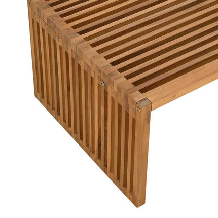 Table d'appoint de jardin Marron 90 x 50 x 36 cm