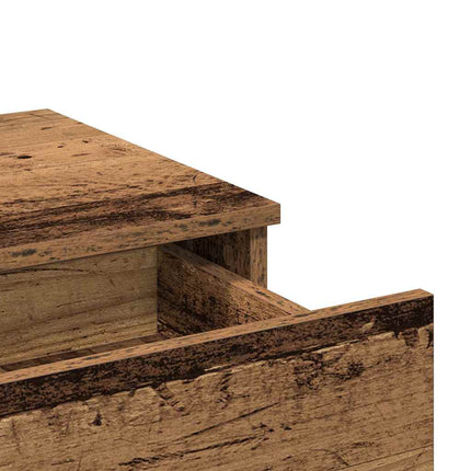 Coiffeuse Bois Ancien 100 x 40 x 130 cm Bois d'ingénierie