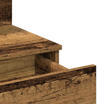 Coiffeuse Bois Ancien 100 x 40 x 130 cm Bois d'ingénierie