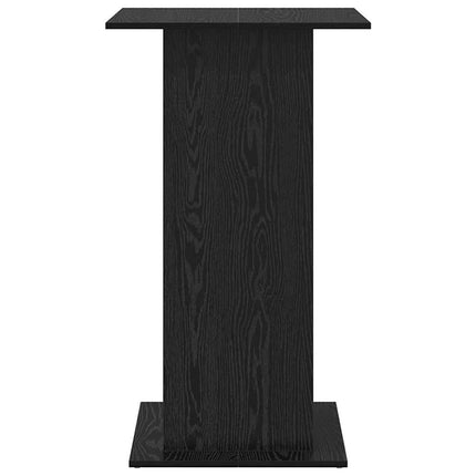 Table de bar Chêne noir 60 x 60 x 100 cm Bois d'ingénierie